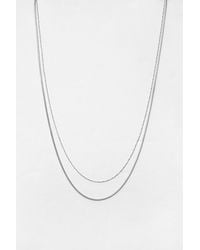 Pull&Bear - Pack 2 Catene Basiche - Lyst