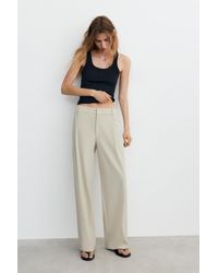 Pull&Bear - Darted Smart Trousers - Lyst