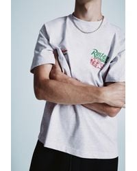 Pull&Bear - Cars Regular Fit T-Shirt - Lyst