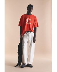 Pull&Bear - Relaxed Fit Honda Logo T-Shirt - Lyst