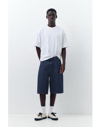 Pull&Bear - Skater Denim Bermuda Shorts - Lyst
