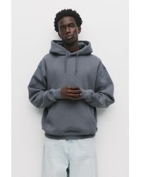 Pull&Bear - Basic Hoodie - Lyst