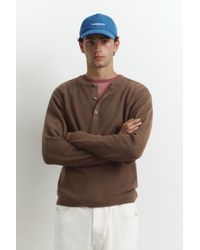 Pull&Bear - Pull Col Henley - Lyst
