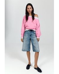 Pull&Bear - Asymmetric Knit Jumper - Lyst