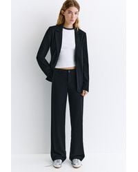 Pull&Bear - Full Length Smart Trousers - Lyst