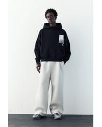 Pull&Bear - Graphic Hoodie - Lyst
