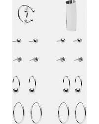 Pull&Bear - 18Er-Pack Ohrringe - Lyst