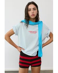 Pull&Bear - Oversize Tomato Graphic T-Shirt - Lyst