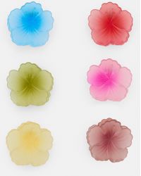 Pull&Bear - Pack Van 6 Hibiscus Haarclips - Lyst
