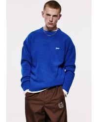 Pull&Bear - Pull En Maille Brodé Stwd - Lyst