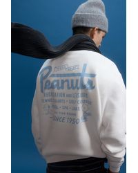 Pull&Bear - Peanuts Sweatshirt - Lyst