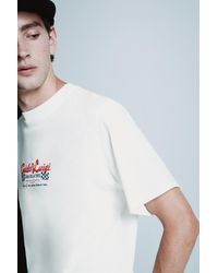 Pull&Bear - Cars Regular Fit T-Shirt - Lyst