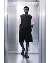 Pull&Bear - Bermuda Jogger Effetto Neoprene - Lyst