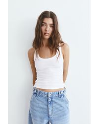 Pull&Bear - Basic Tanktop - Lyst
