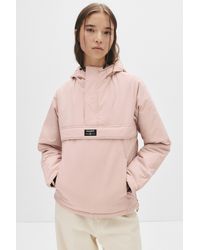 Pull&Bear - Basic Känguru-Jacke - Lyst