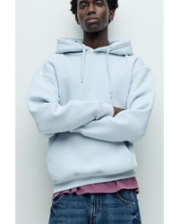Pull&Bear - Basic Hoodie - Lyst