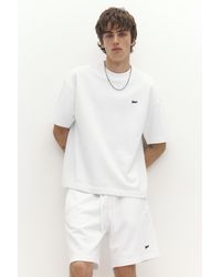 Pull&Bear - Short Sleeve Logo Sweatshirt - Lyst