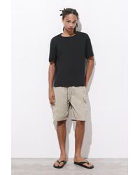 Pull&Bear - Ripstop Cargo Bermuda Shorts - Lyst
