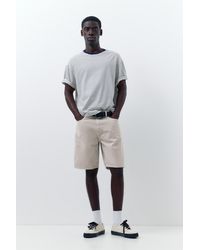 Pull&Bear - Standard Denim Bermuda Shorts - Lyst