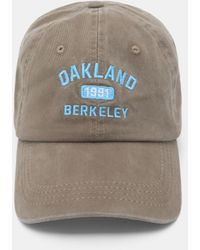 Pull&Bear - Cappellino Ricamo Oakland - Lyst