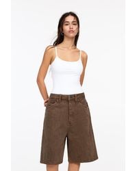 Pull&Bear - Strappy Polyamide Bodysuit - Lyst