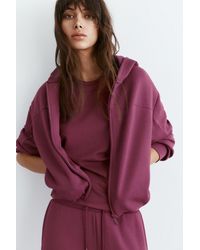 Pull&Bear - Soft Touch Hooded Sweatshirt - Lyst