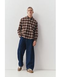 Pull&Bear - Camicia A Quadri Maniche Lunghe - Lyst