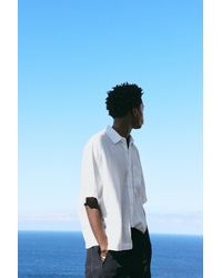 Pull&Bear - Short Sleeve 100% Linen Shirt - Lyst