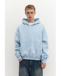 Pull&Bear - Boxy Sweater Met Stwd-Logo En Capuchon - Lyst
