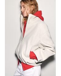 Pull&Bear - Balloon Bomber Jacket - Lyst