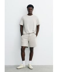 Pull&Bear - Pack Joggingbermuda En T-Shirt - Lyst