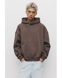 Pull&Bear - Boxy-Kapuzenpullover - Lyst