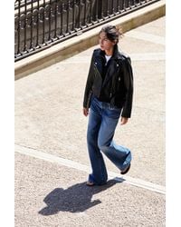 Pull&Bear - Bikerjack Met Leereffect - Lyst