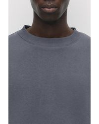Pull&Bear - Basic Round Neck Sweatshirt - Lyst