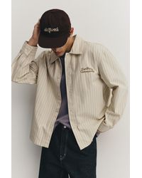 Pull&Bear - Gestreept Geborduurd Overhemd - Lyst