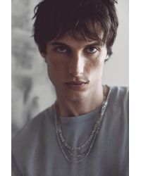 Pull&Bear - 3-Pack Of Chain Necklaces - Lyst