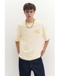 Pull&Bear - Stwd Boxy Striped T-Shirt - Lyst
