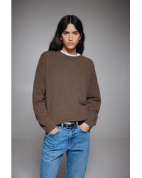 Pull&Bear - Boxy-Pullover Mit Weichem Griff - Lyst