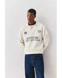 Pull&Bear - Embroidered New York Polo Shirt - Lyst