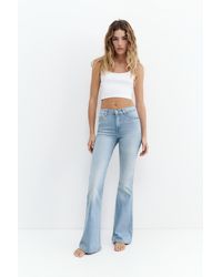 Pull&Bear - Skinny Flared Jeans - Lyst