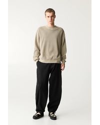 Pull&Bear - Strickpullover Mit Waffelstruktur - Lyst