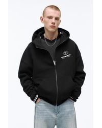 Pull&Bear - Hoodie With Zipper - Lyst