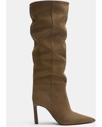 Pull&Bear - Hohe Absatzstiefel - Lyst