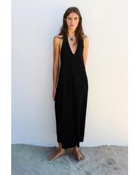 Pull&Bear - Halter Midi Dress - Lyst