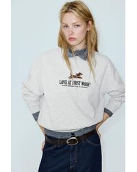 Pull&Bear - Dog Graphic Sweatshirt - Lyst