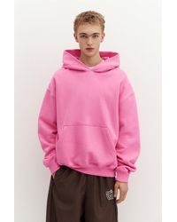 Pull&Bear - Boxy-Fit Stwd Logo Sweatshirt With Hood - Lyst