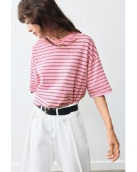 Pull&Bear - Oversize Short Sleeve T-Shirt - Lyst