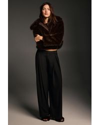 Pull&Bear - Wide-Leg Double Dart Trousers - Lyst