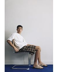 Pull&Bear - Leather Buckle Sandals - Lyst