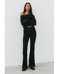 Pull&Bear - Skinny Flare Jeans - Lyst